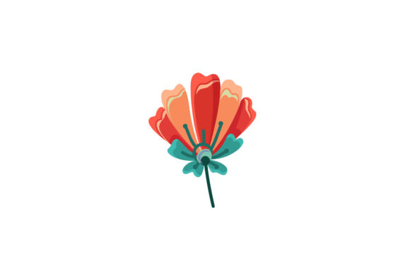 Cute Floral Flowers Icon