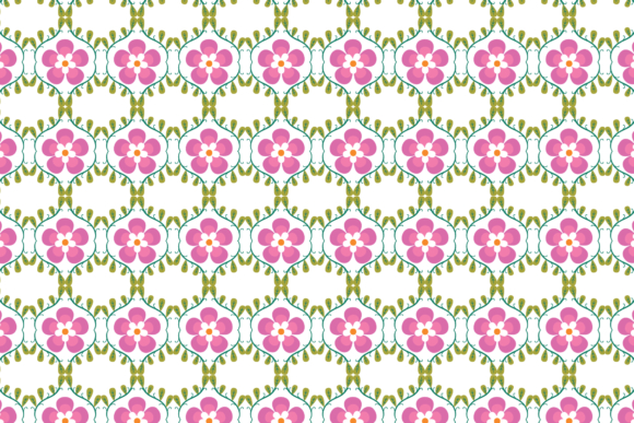 Floral Beautiful Art Wallpaper Pattern