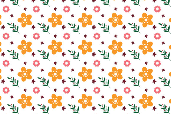 Floral Cute Illustration Graphic Pattern