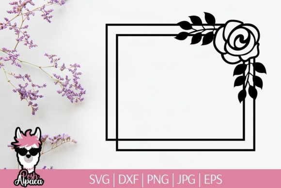 Floral Frame Monogram