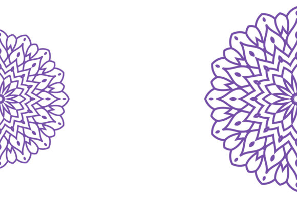 Floral Mandala Decoration Backgrounds