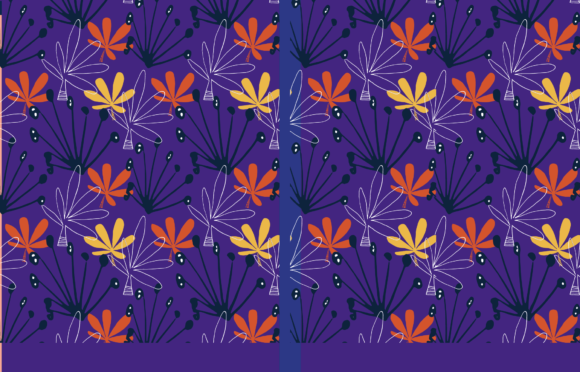 Floral Notebook Cover Design