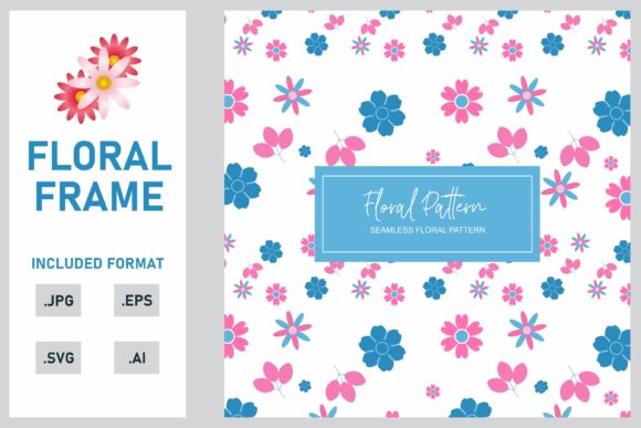Floral Seamless Pattern Background