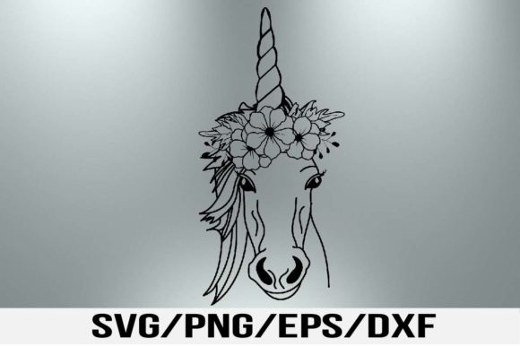 Floral Unicorn