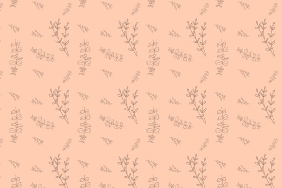 Floral Vintage Color Pattern Background