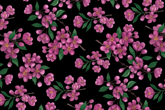 Floral Watercolor Pattern Vol.1