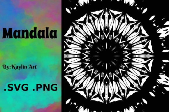 Kaleidoscope Coloring Page Design SVG