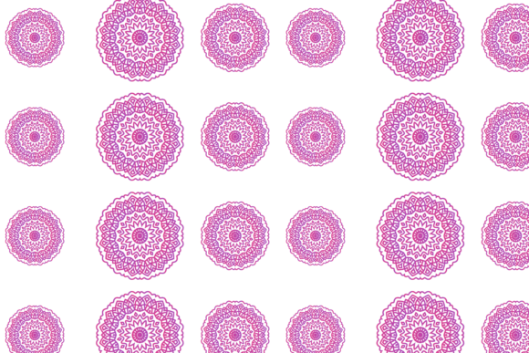 Mandala Floral Asian Pattern