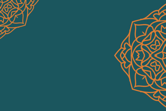 Mandala Floral Background