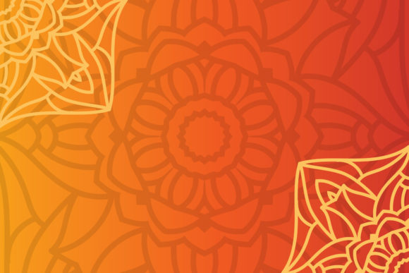 Mandala Floral Beauty Element Background