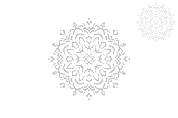 Mandala Hand Draw Floral Pattern Design